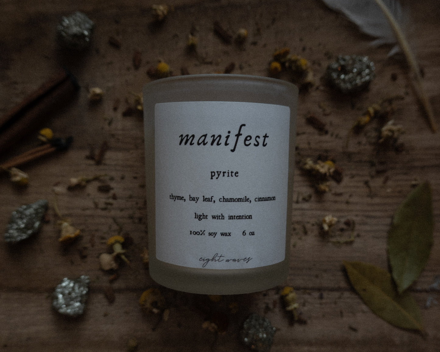 manifest intention candle
