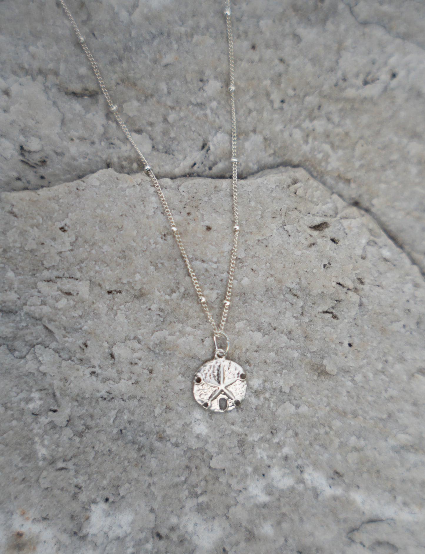sand dollar necklace