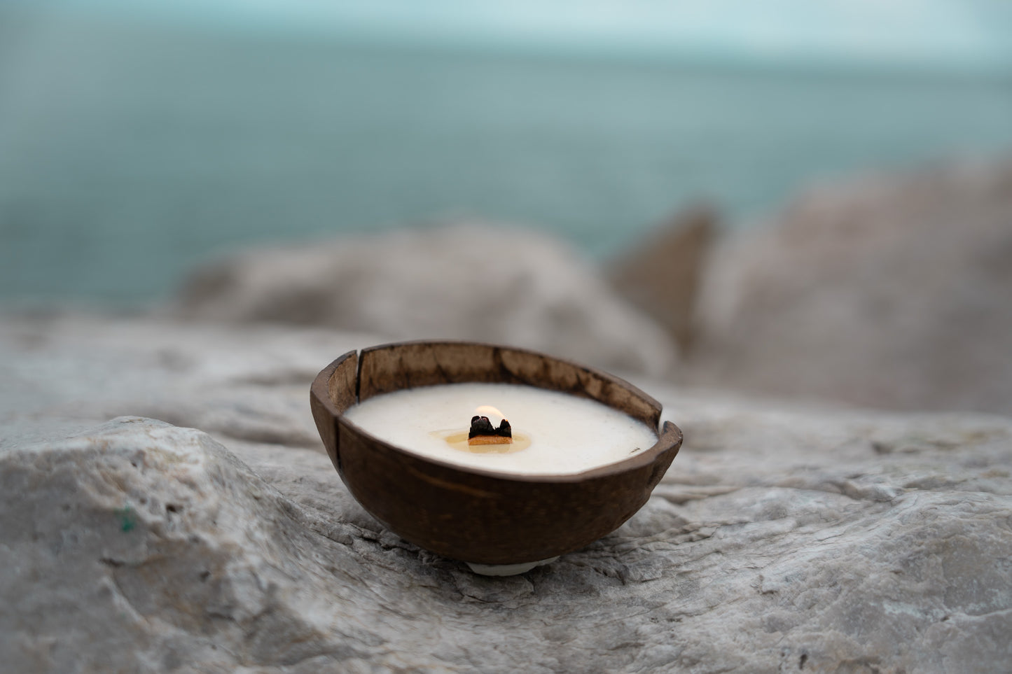 coconut candle