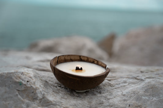 coconut candle