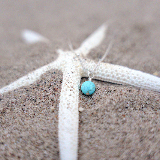 turquoise bead necklace