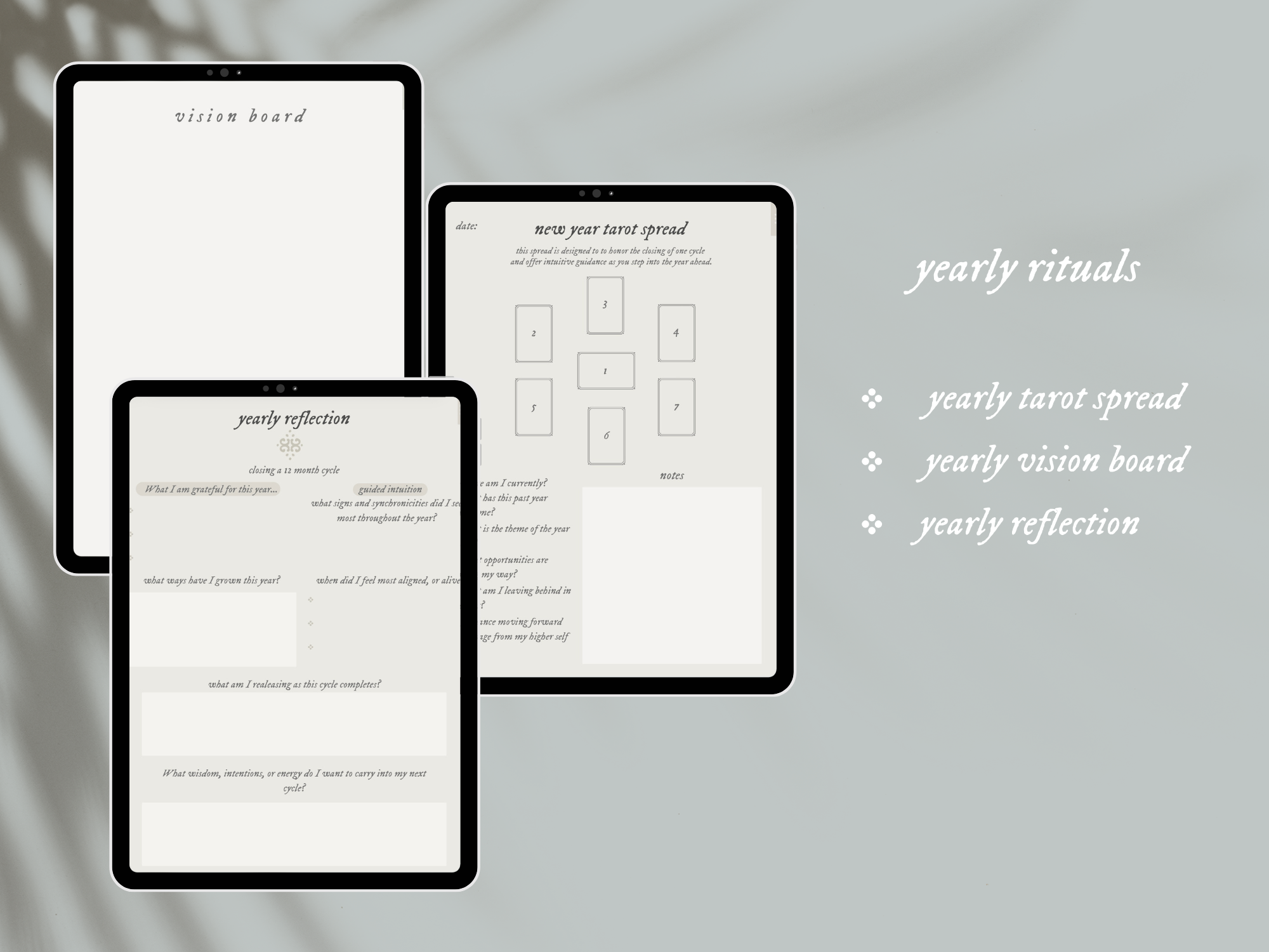 cultivating rituals digital planner