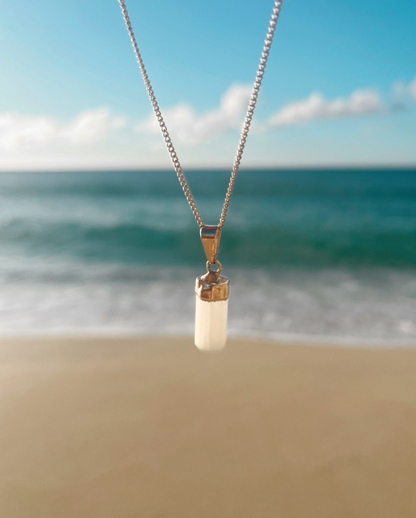 SELENITE PENDANT