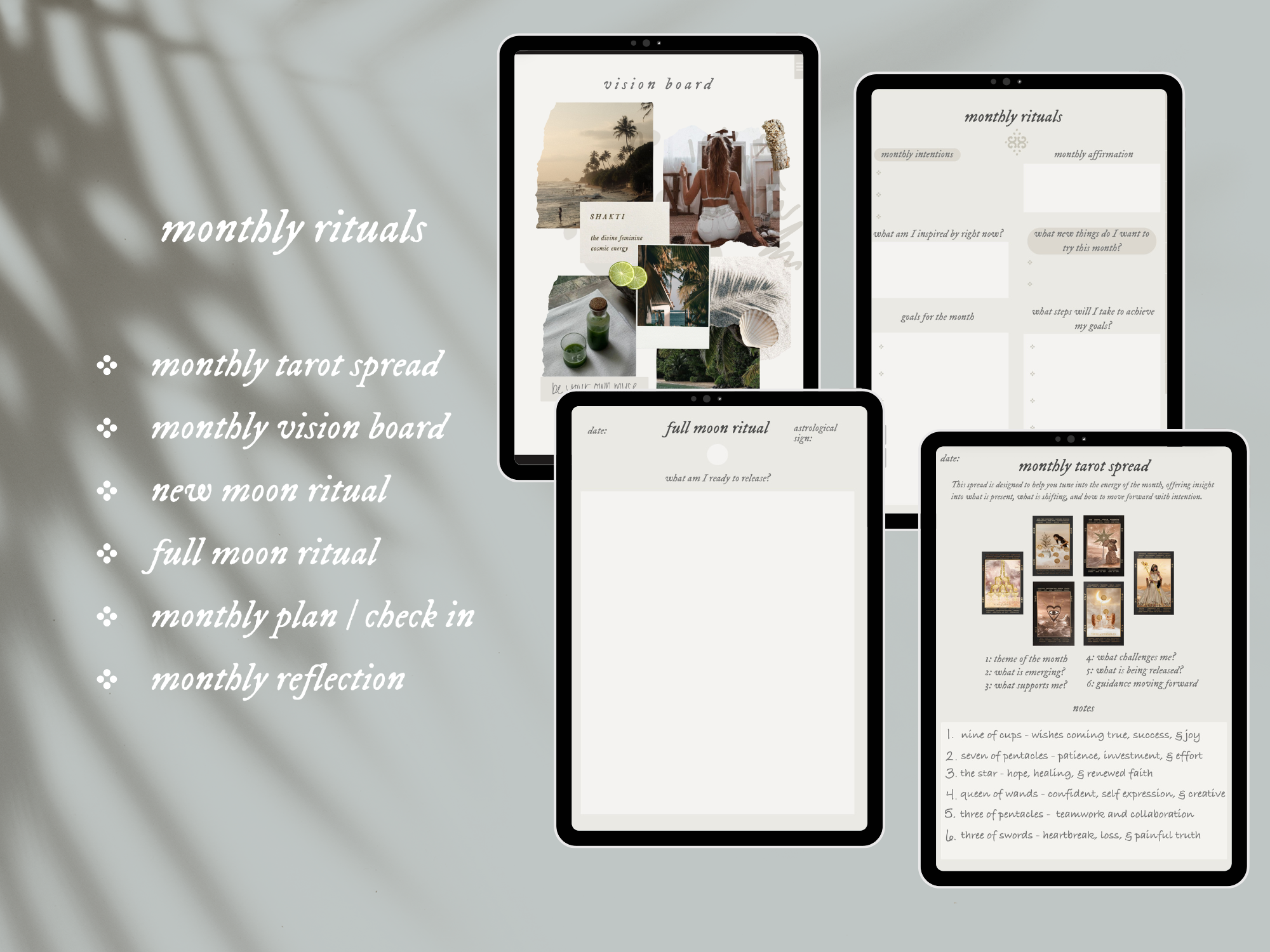 cultivating rituals digital planner