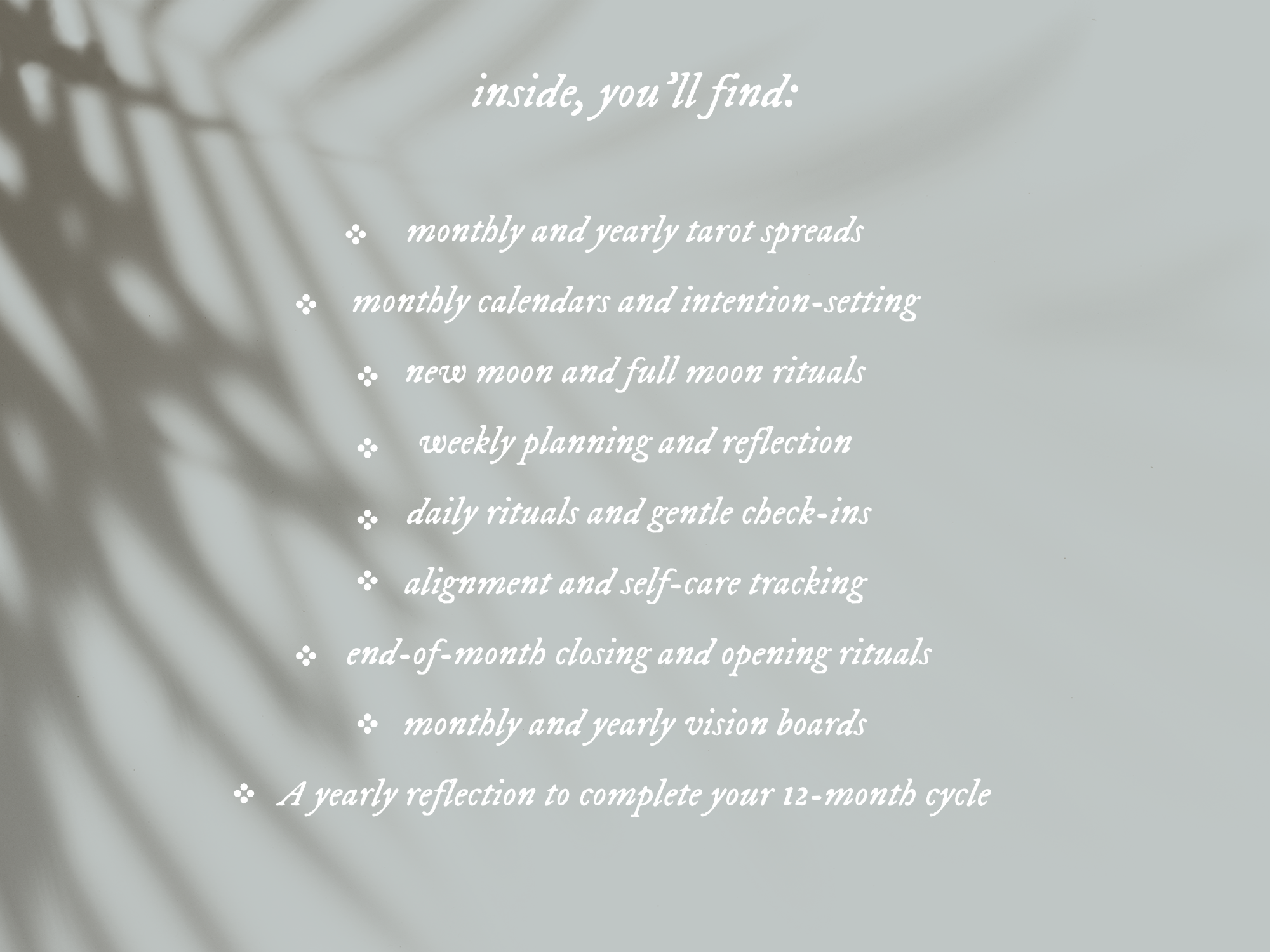 cultivating rituals digital planner