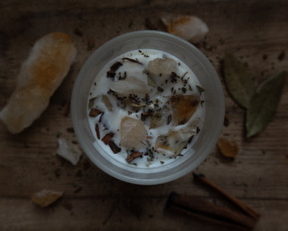 abundance intention candle