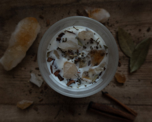 abundance intention candle