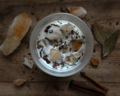 abundance intention candle