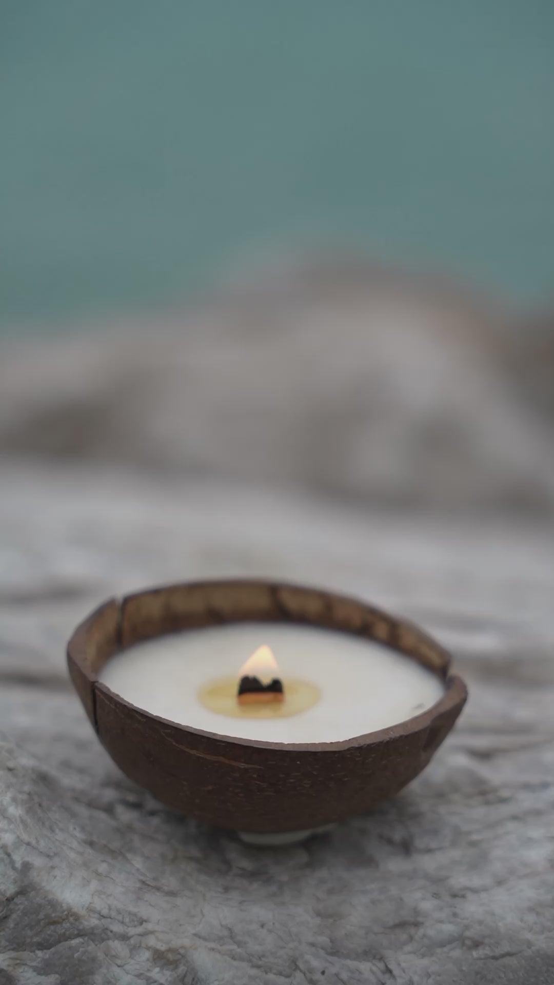 coconut candle