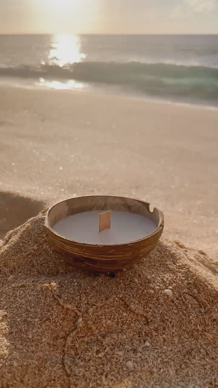 coconut candle